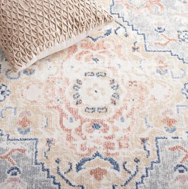 BAYSIDE 134 Multi 6'-7' X 6'-7' Square Square Rug