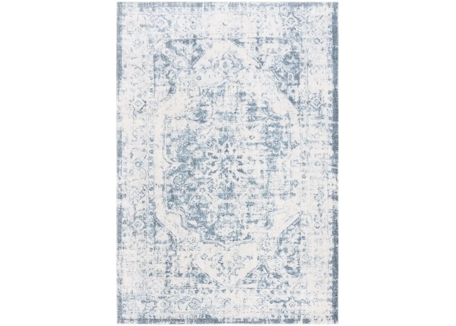 BALTIMORE 850 LIGHT GREY  5'-3' x 7'-6' Medium Rectangle Rug