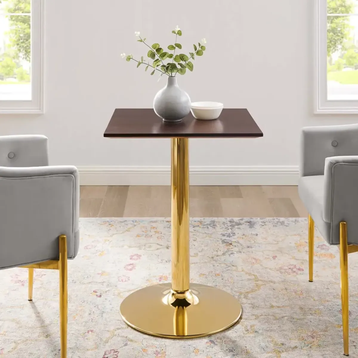 Verne 24" Square Dining Table