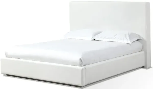 One Upholstered Footboard Storage Bed