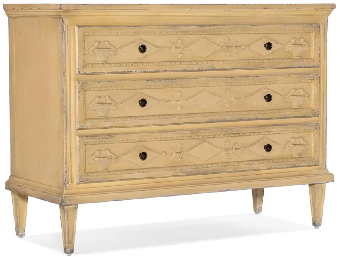 Charleston Three-Drawer Accent Chest