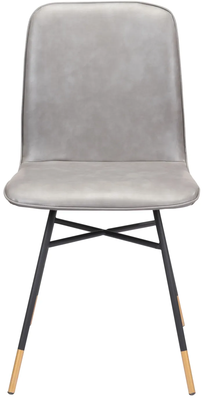 Var Dining Chair (Set of 2) Gray