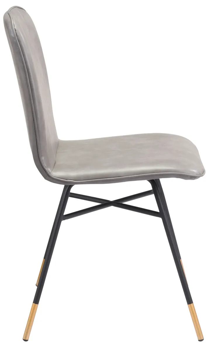 Var Dining Chair (Set of 2) Gray