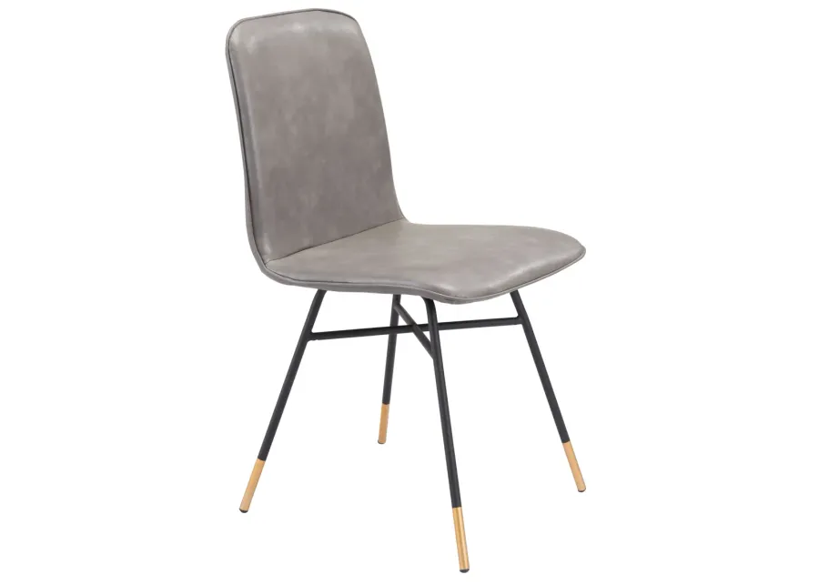 Var Dining Chair (Set of 2) Gray