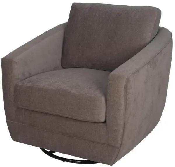 Baltimo Swivel Glider - Pecan Brown