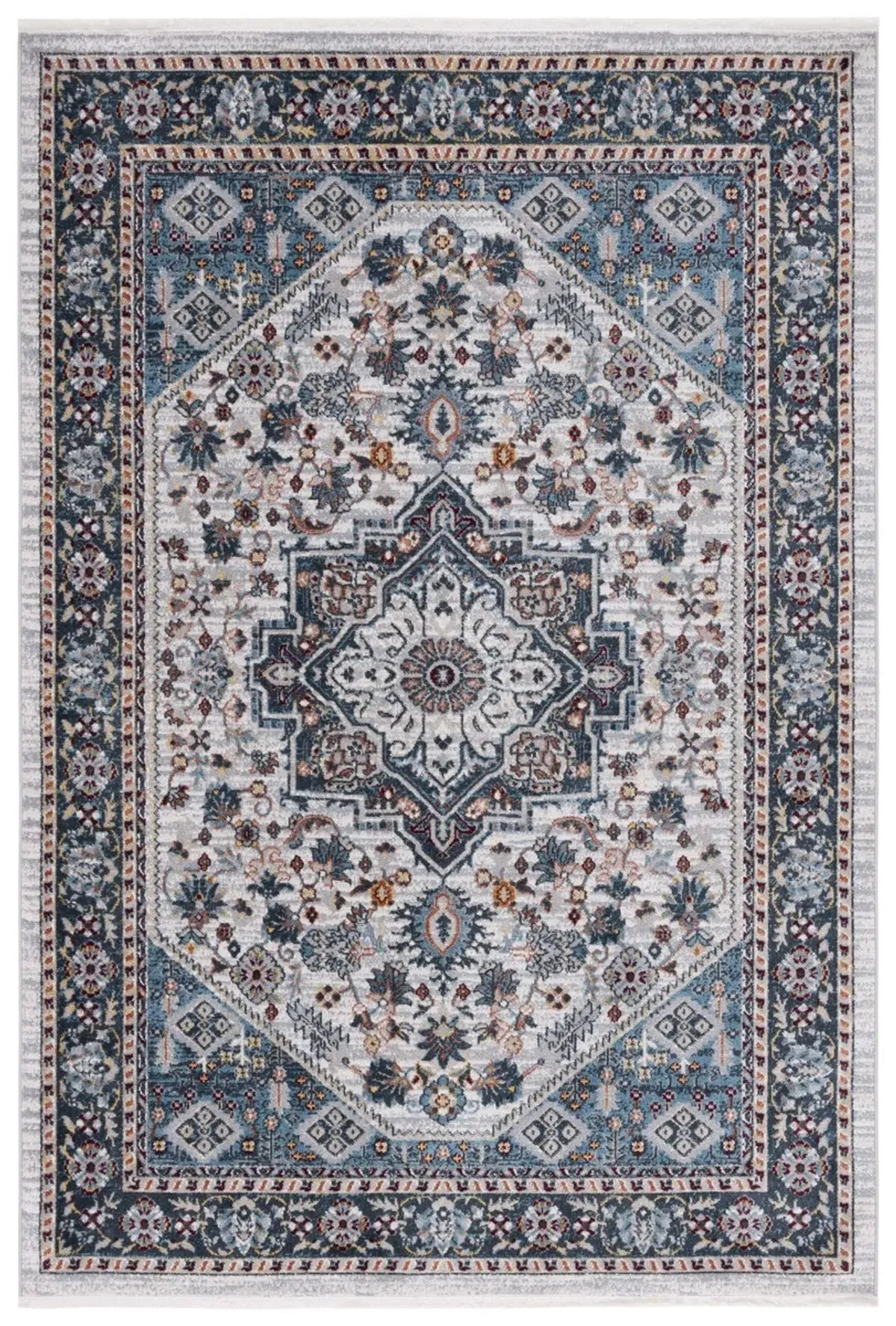 BAYSIDE 110 Blue 4' X 6' Small Rectangle Rug