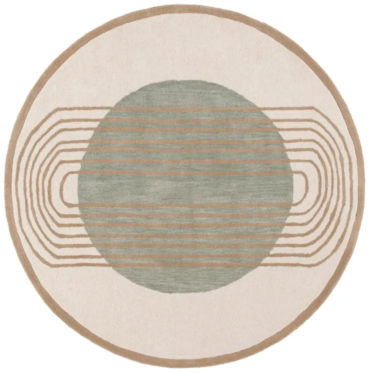 RODEO DRIVE Hand Tufted 6' x 6' Round area rug