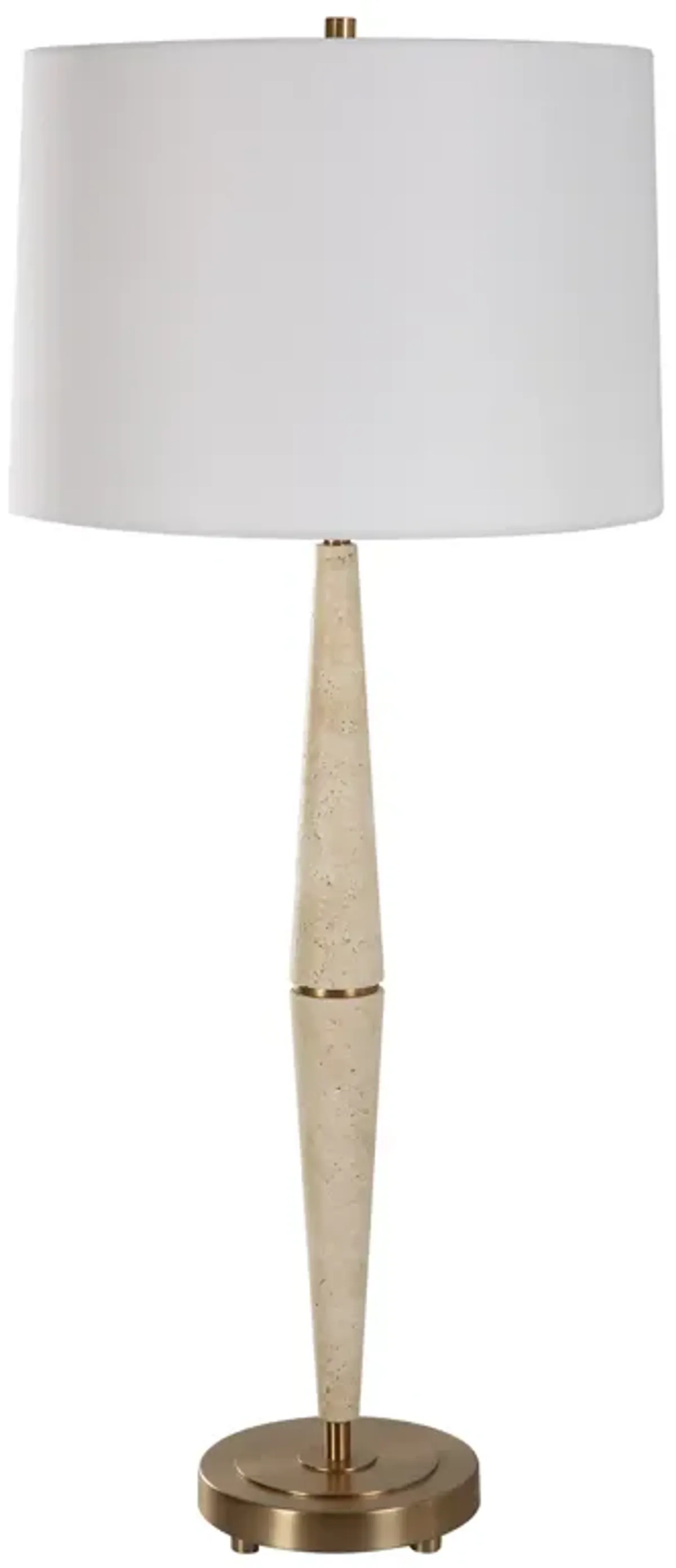 Palu Travertine Table Lamp