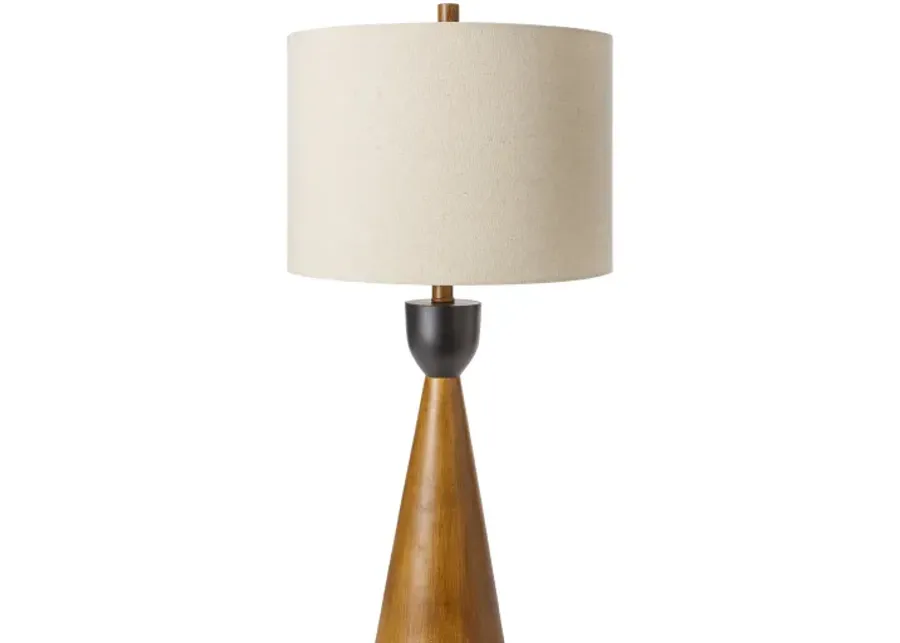 Downey DWE-001 29"H x 15"W x 15"D Accent Table Lamp