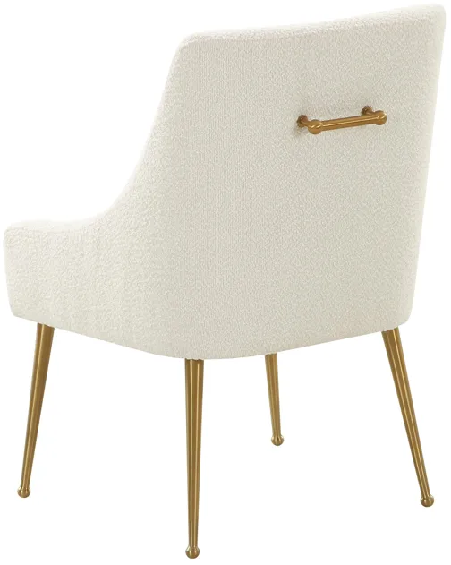 Beatrix Cream Boucle Side Chair