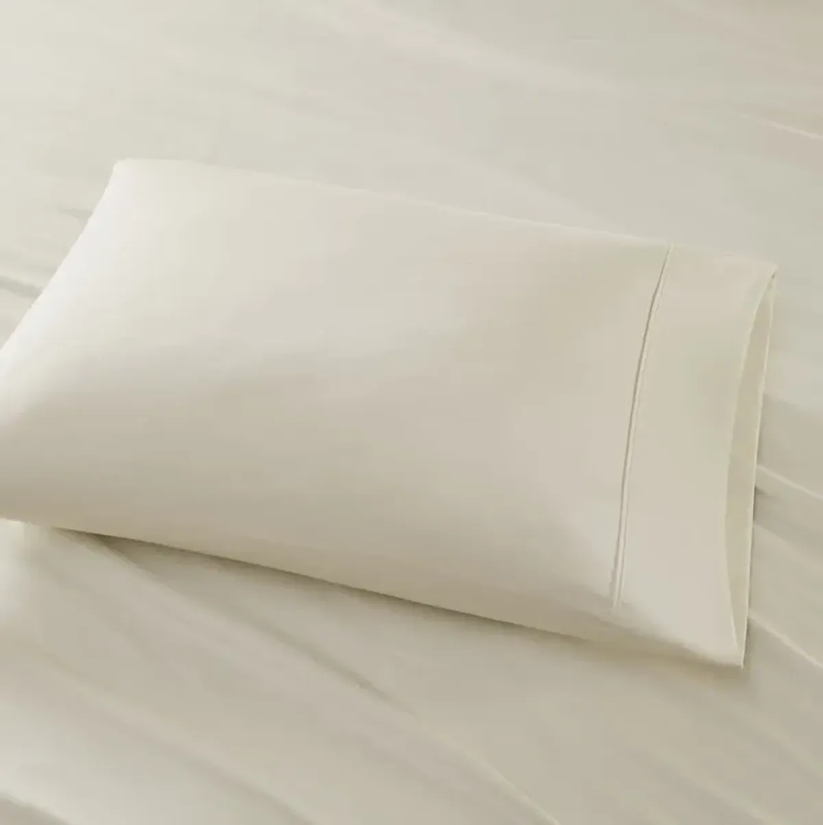 Madison Park 800 Thread Count Ivory Cotton Blend Sateen Sheet Set