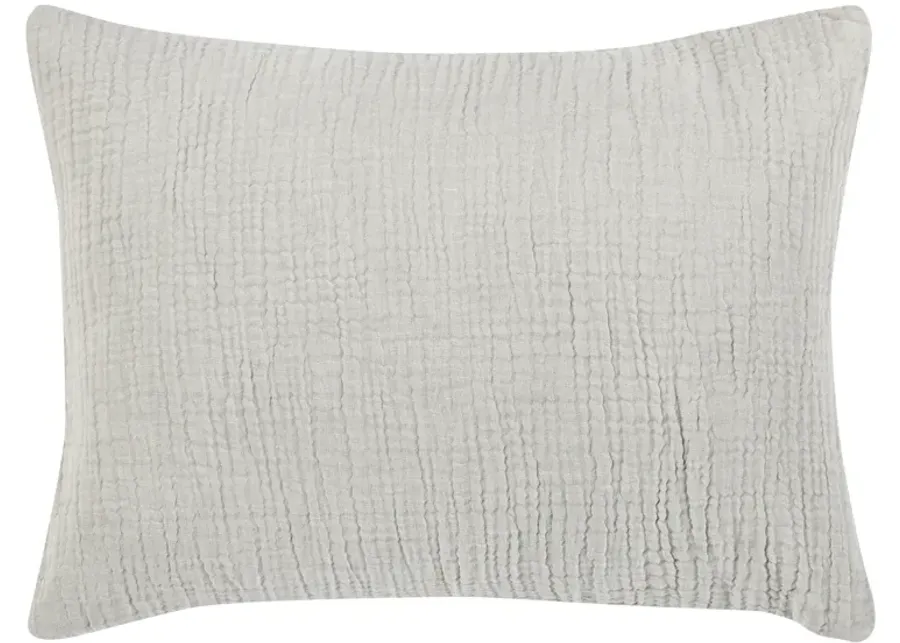 Camille Gray Linen Sham