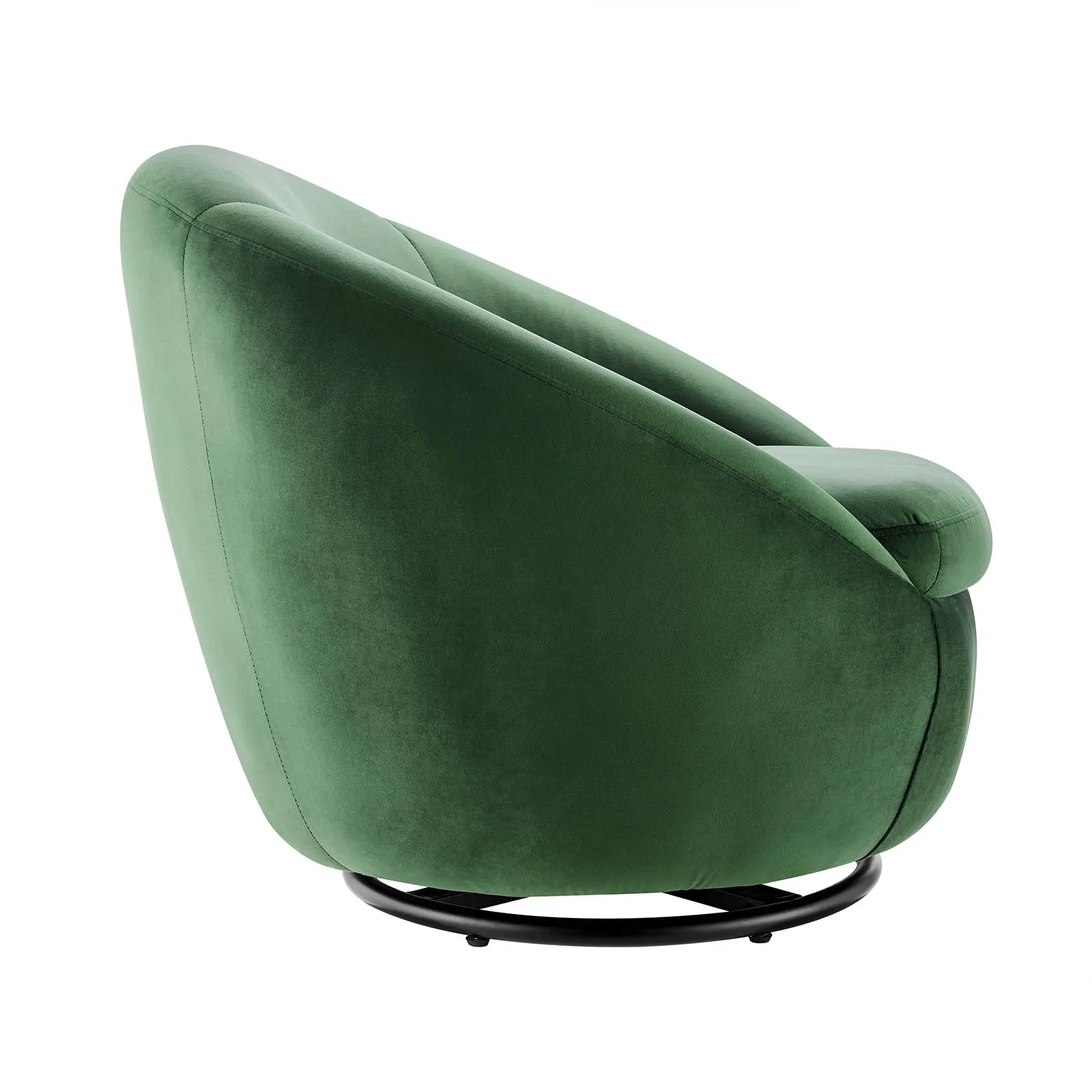 Buttercup Performance Velvet Performance Velvet Swivel Chair