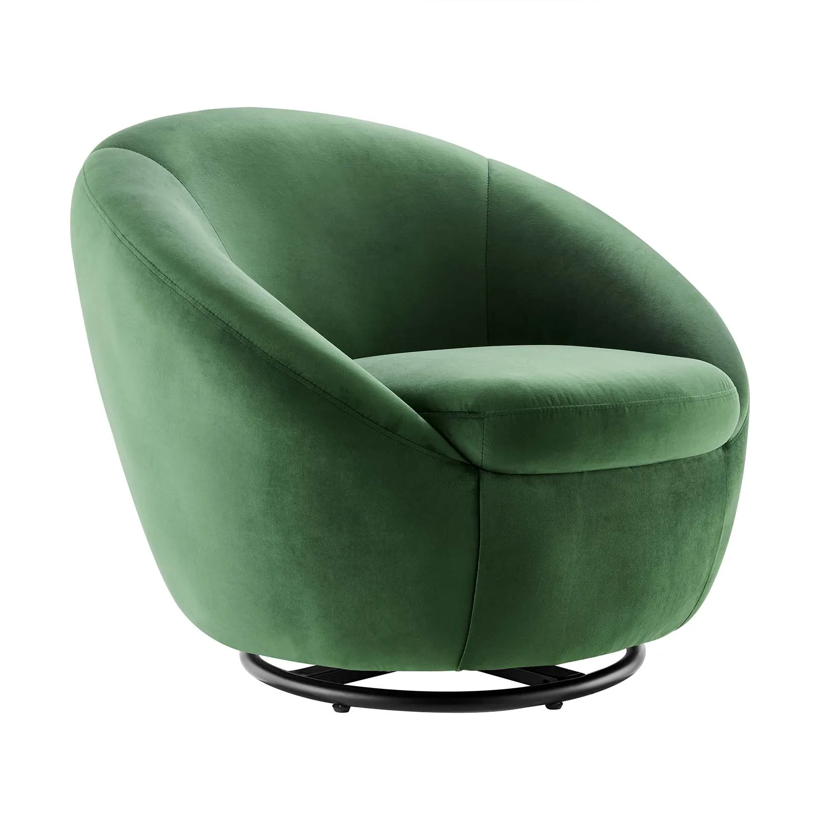 Buttercup Performance Velvet Performance Velvet Swivel Chair