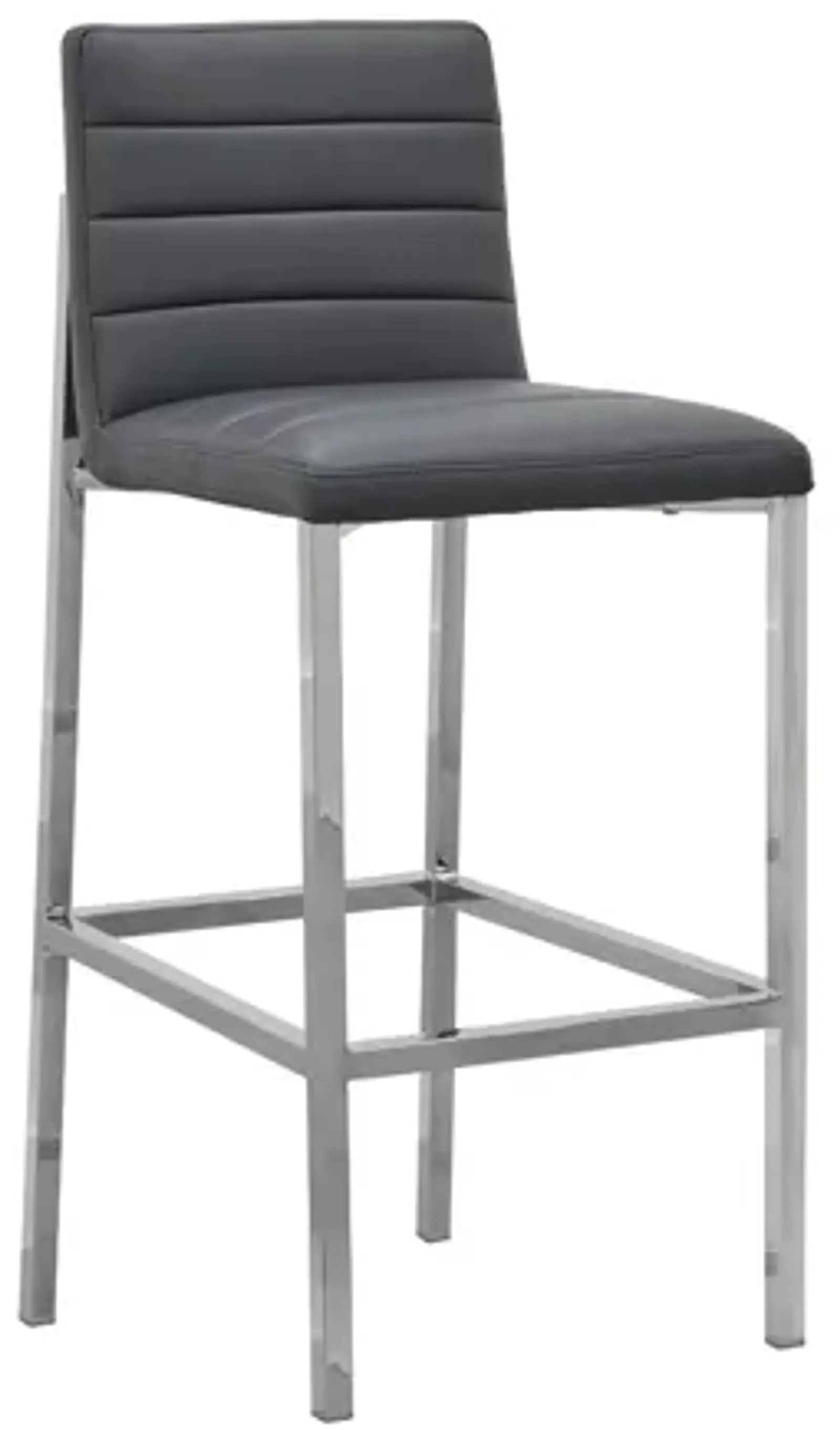 Amalfi Metal Back Bar Stool in Cobalt