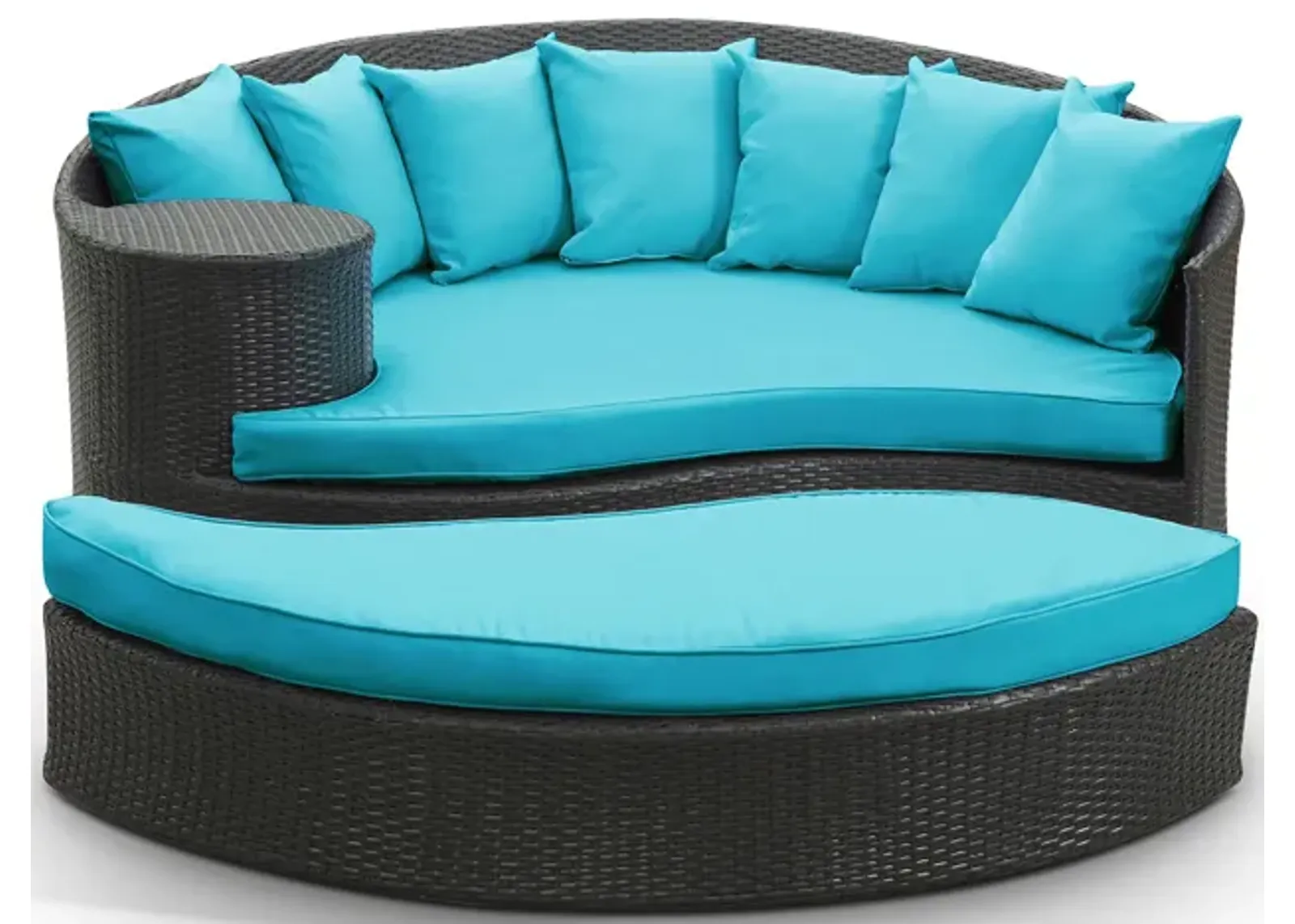 Taiji Outdoor Patio Wicker Daybed