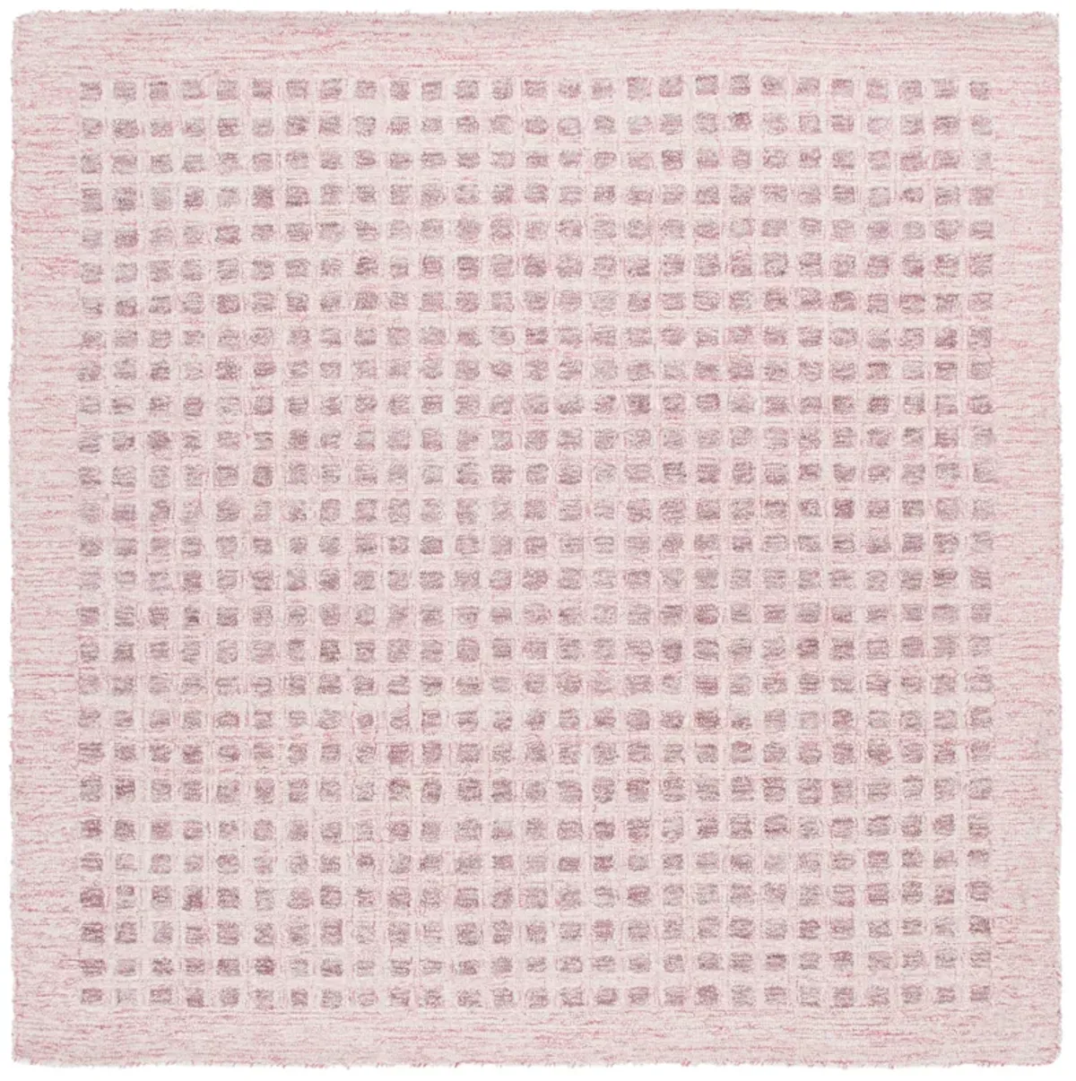 ABSTRACT Hand Tufted 6' x 6' Square area rug