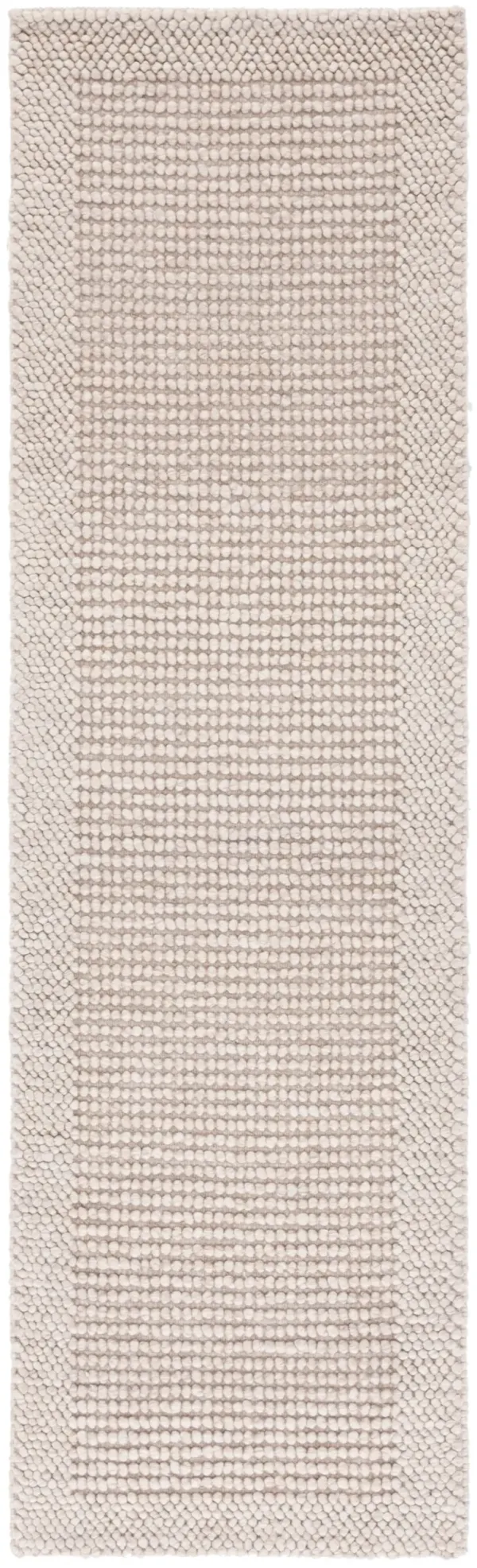 NATURA 130 BEIGE 2'-3' x 8' Runner Rug