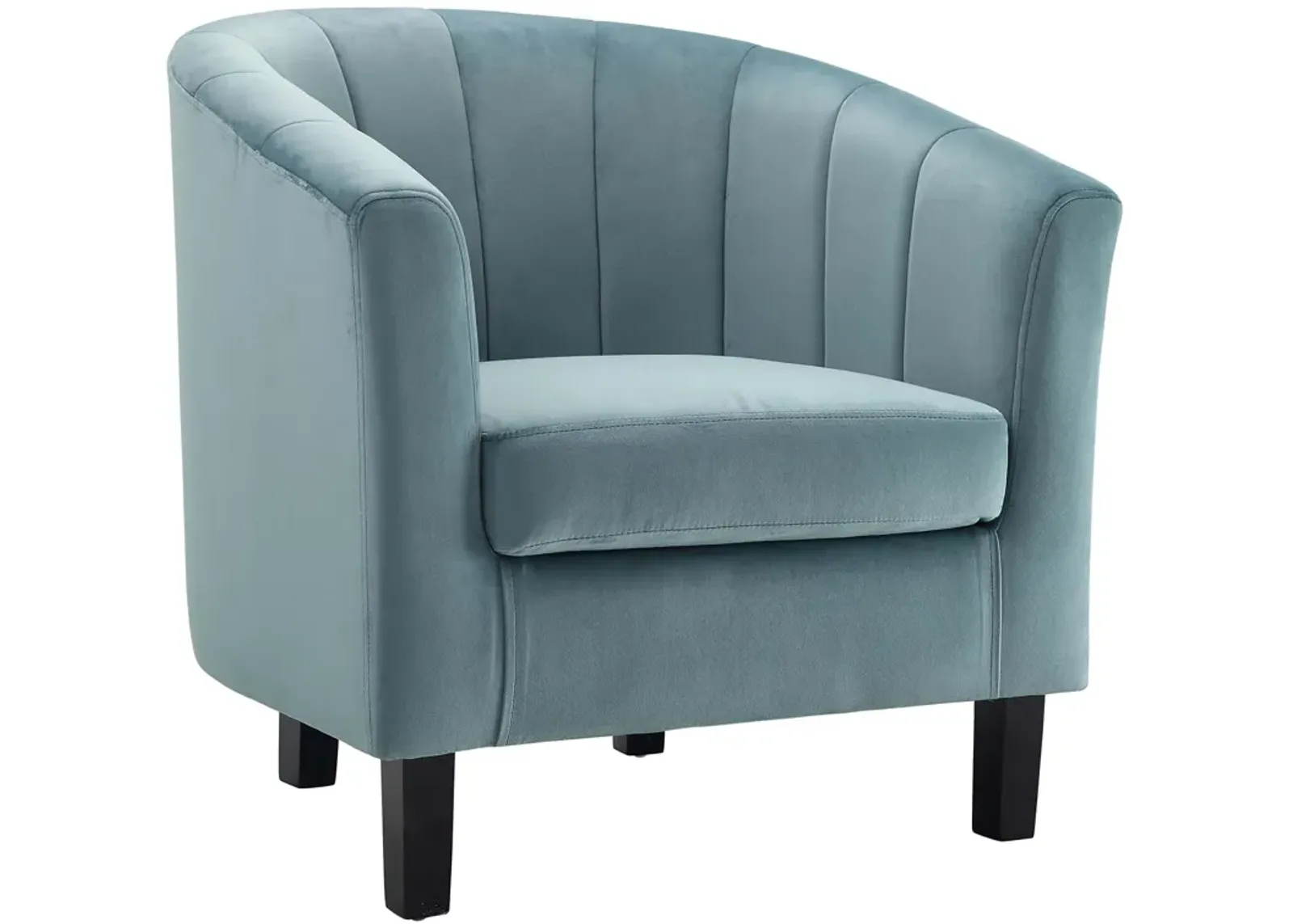 Prospect Channel Tufted Performance Velvet Armchair