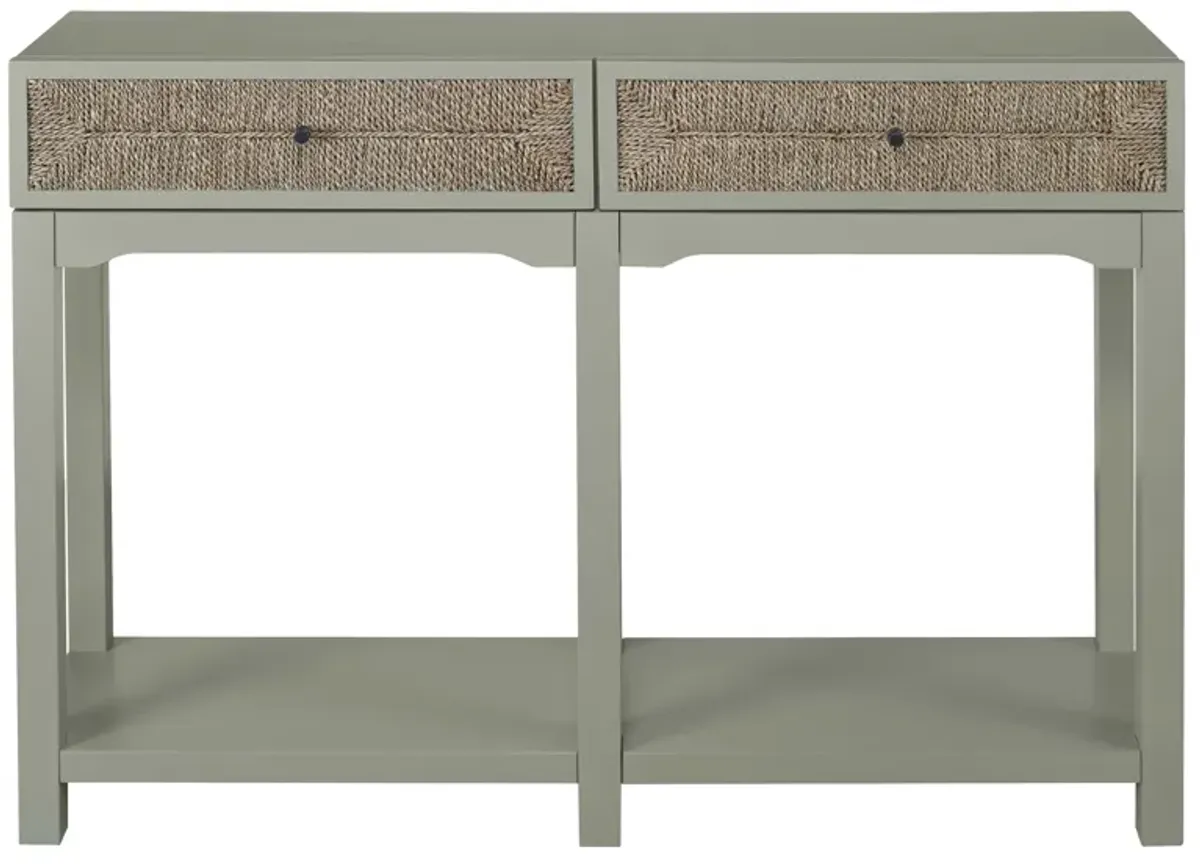 Sawyer Console Table - Evergreen Fog