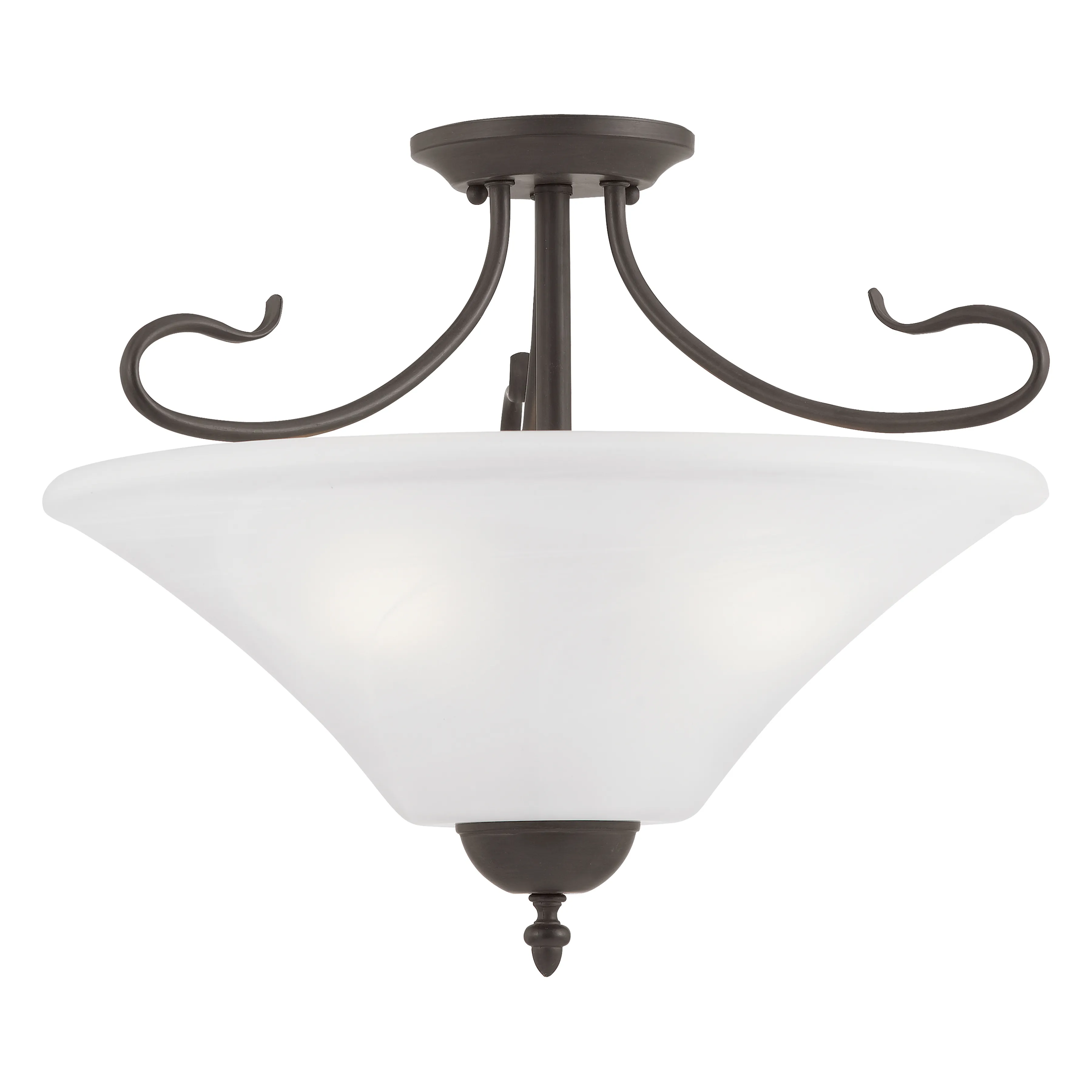 Elipse 19" Wide 3-Light Pendant - Painted Bronze