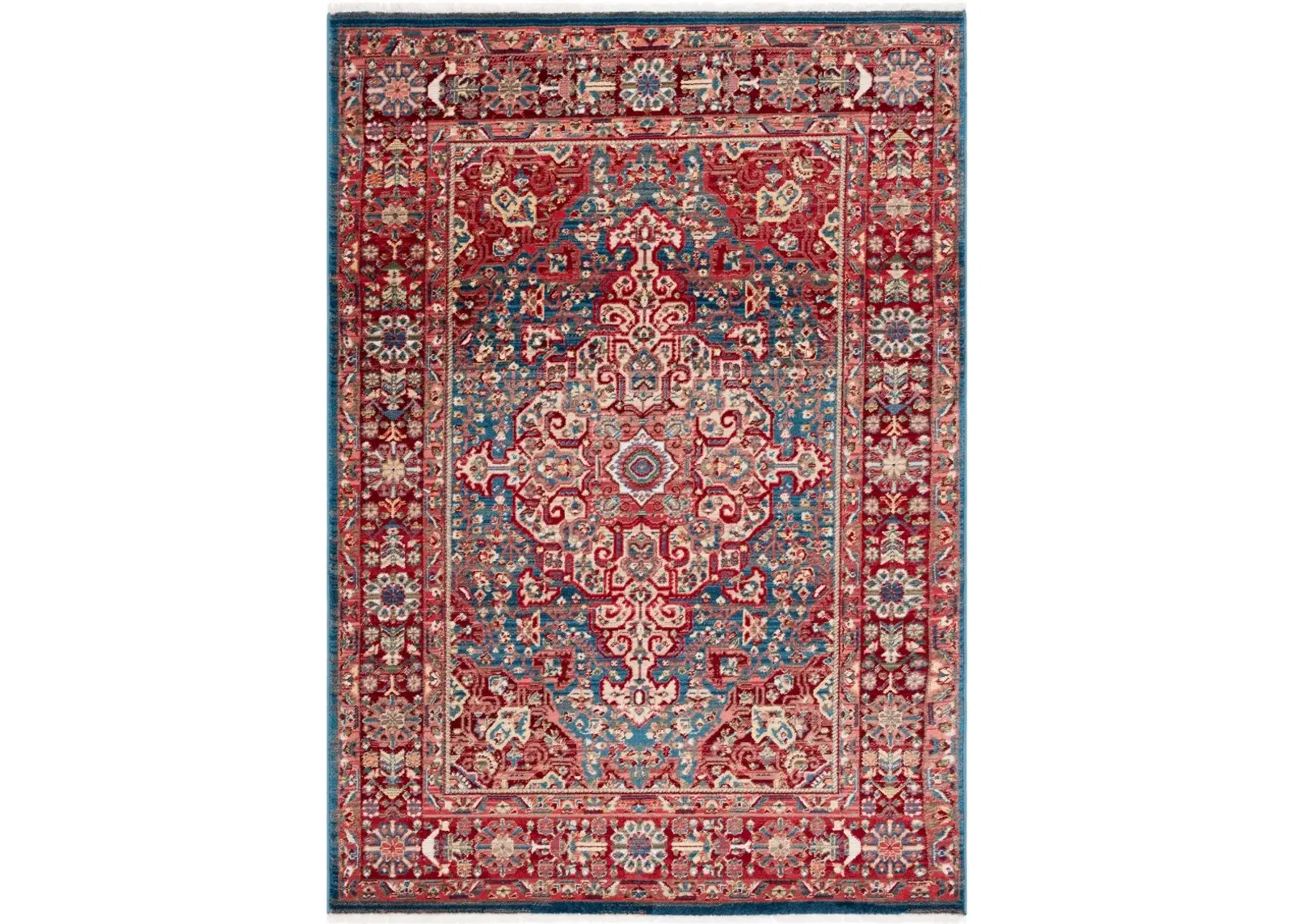 KASHAN 305 BLUE  4' x 6' Small Rectangle Rug