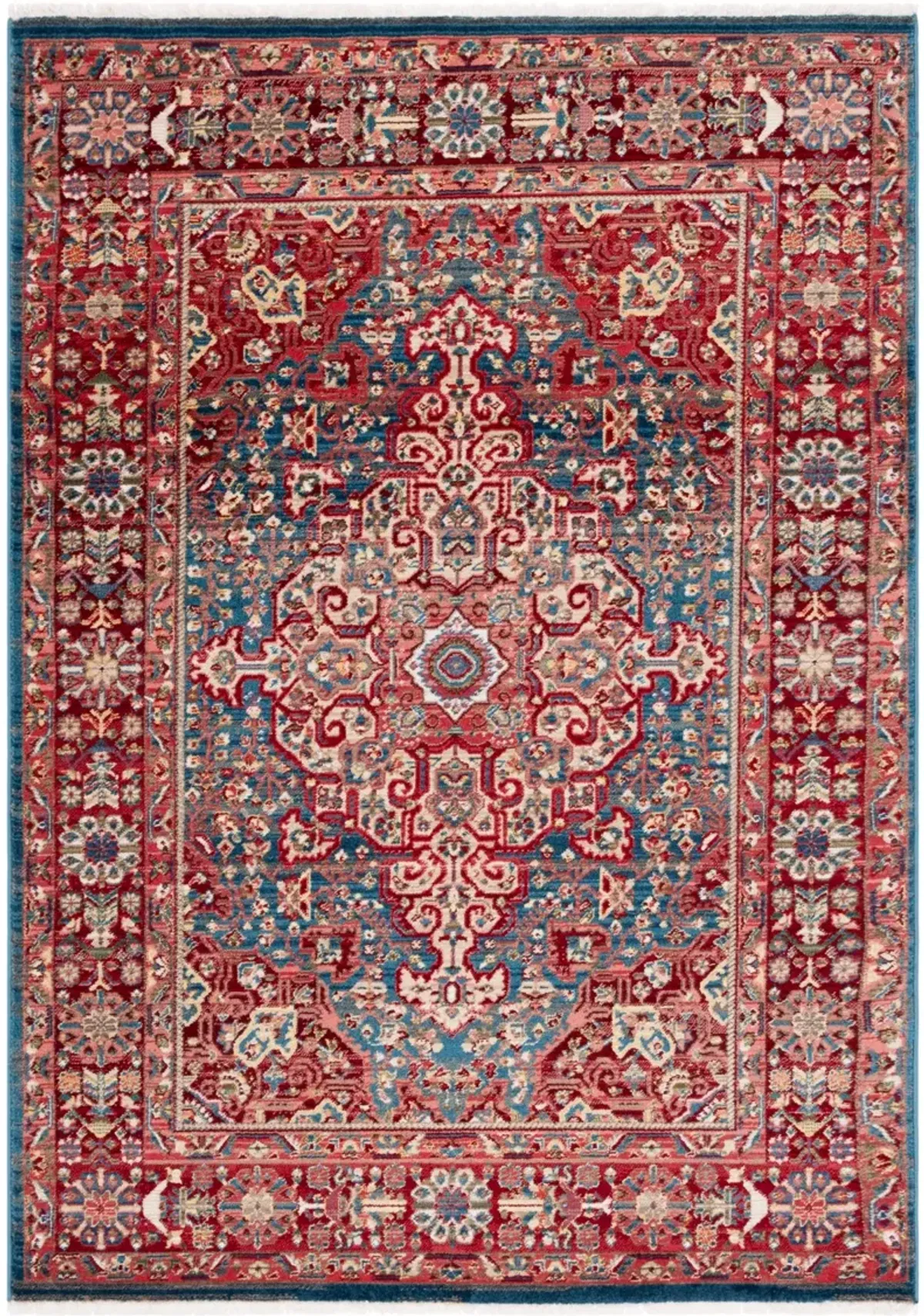 KASHAN 305 BLUE  4' x 6' Small Rectangle Rug