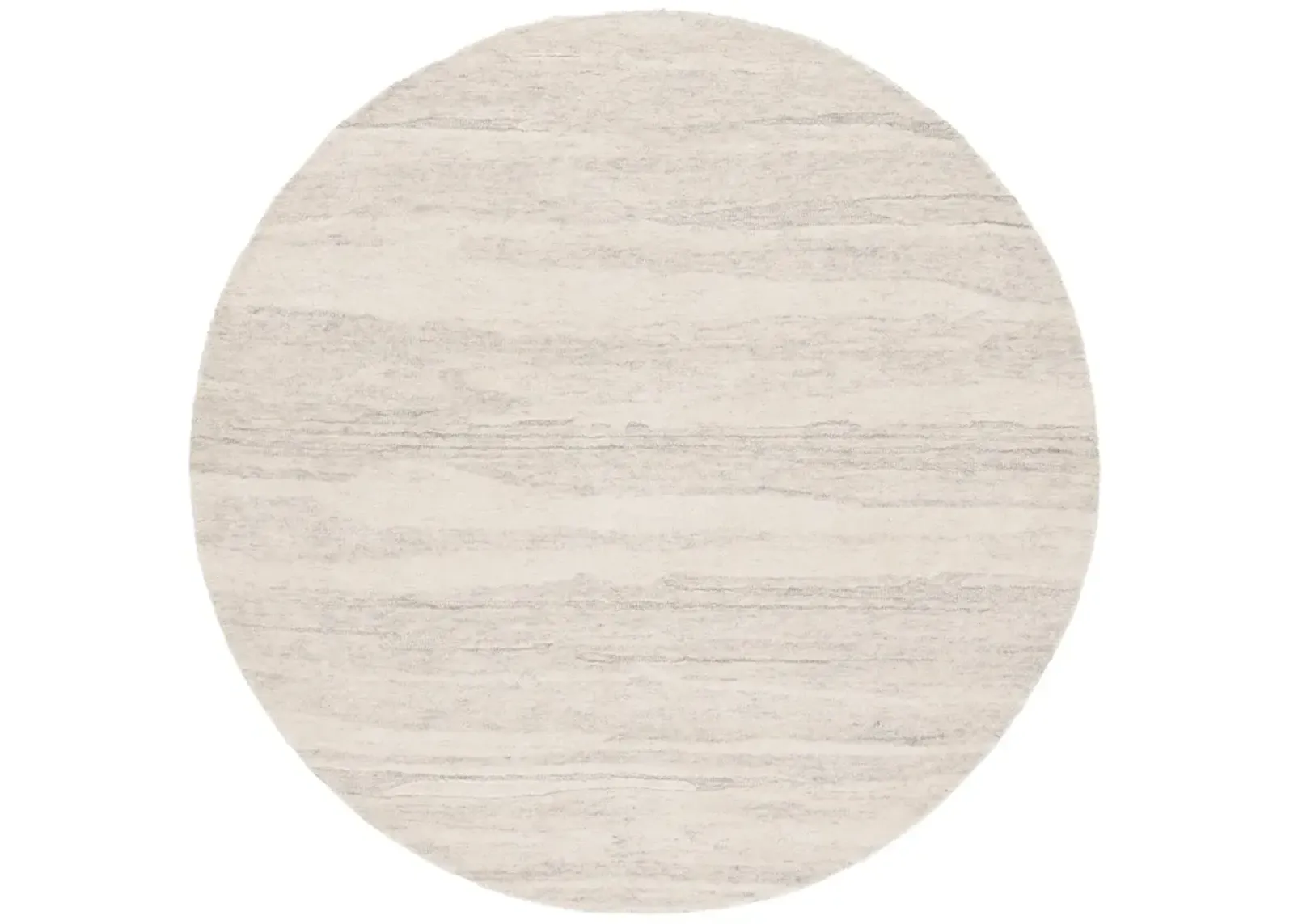 EBONY 221 LIGHT GREY  6' x 6' Round Round Rug