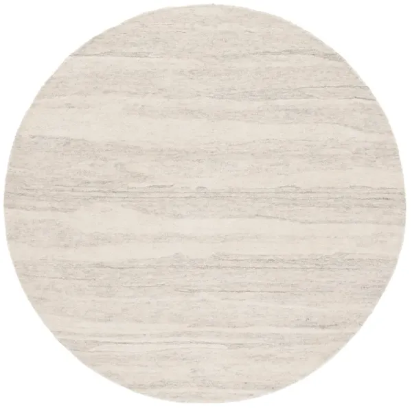 EBONY Hand Tufted 6' x 6' Round area rug