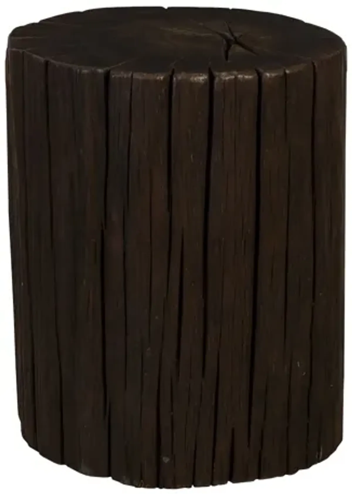 Black Wood Stool, Assorted