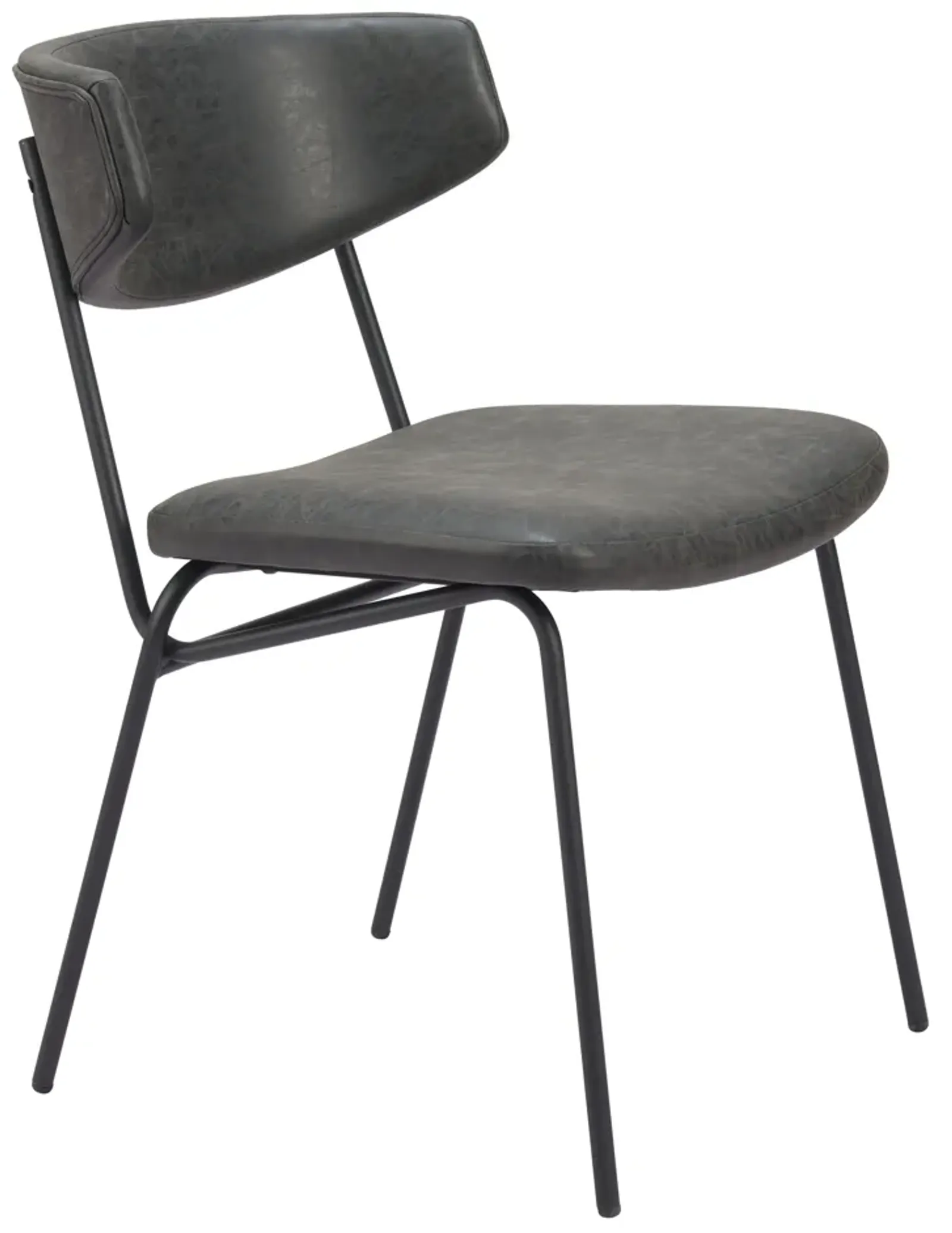 Charon Dining Chair (Set of 2) Vintage Black