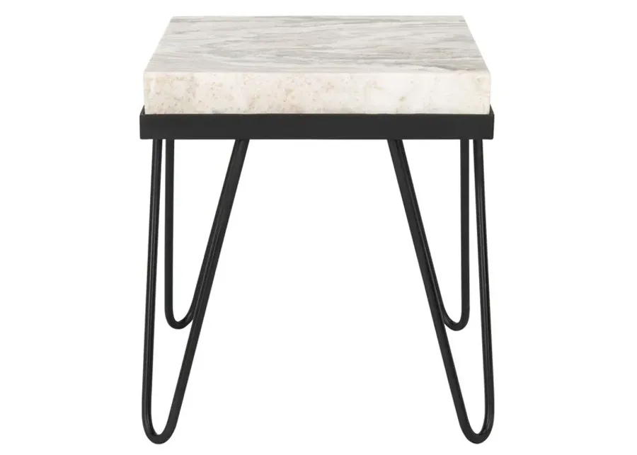 JADA STONE TOP ACCENT TABLE