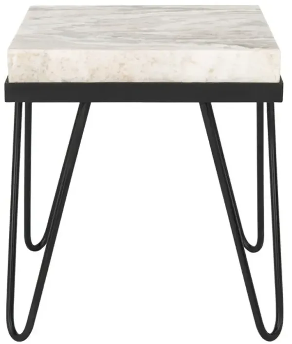 JADA STONE TOP ACCENT TABLE