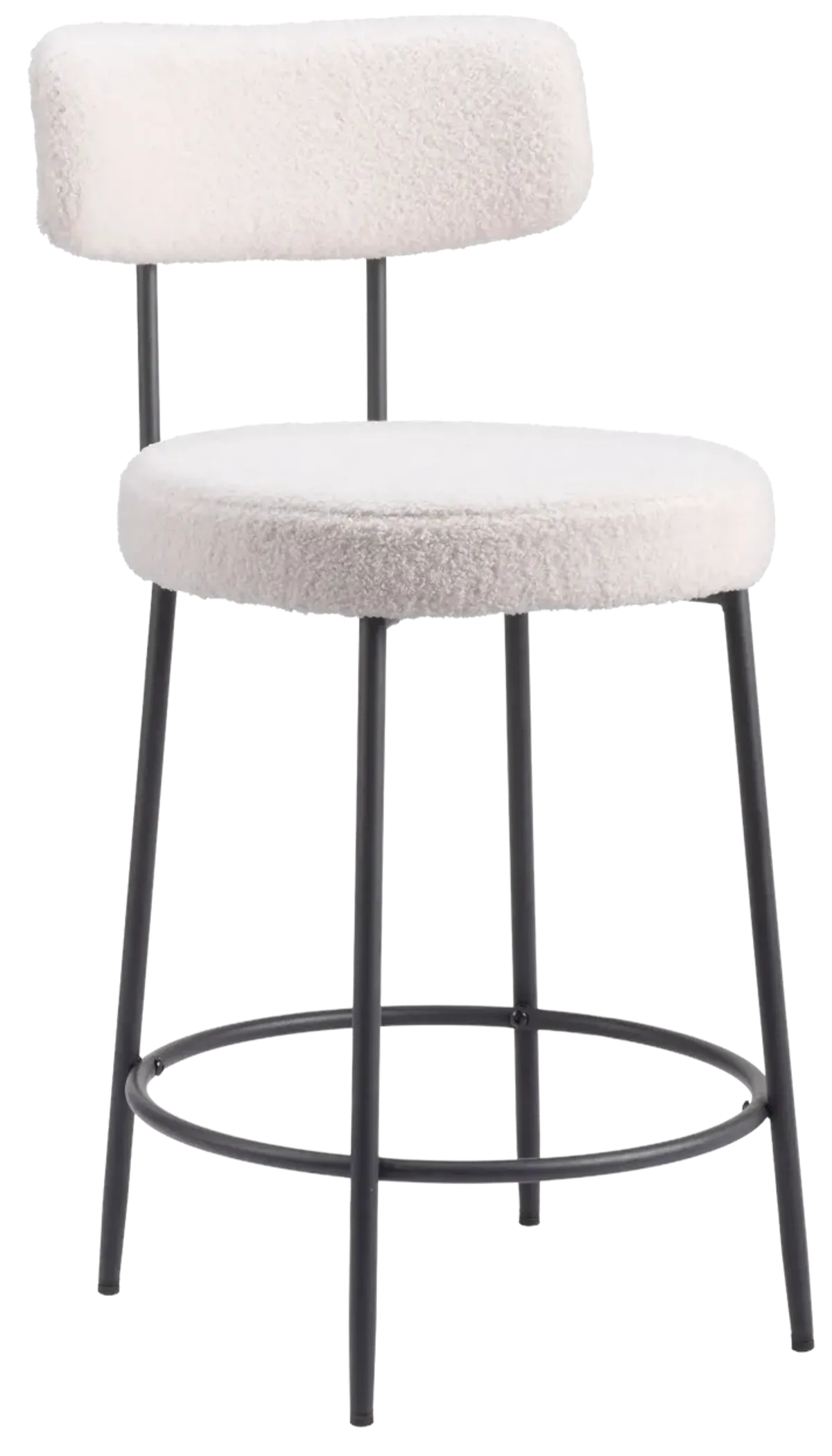 Blanca Counter Stool (Set of 2) Ivory