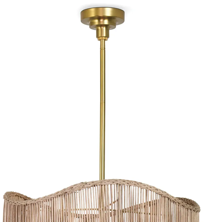 Coastal Living Nimes Drum Pendant (Natural)