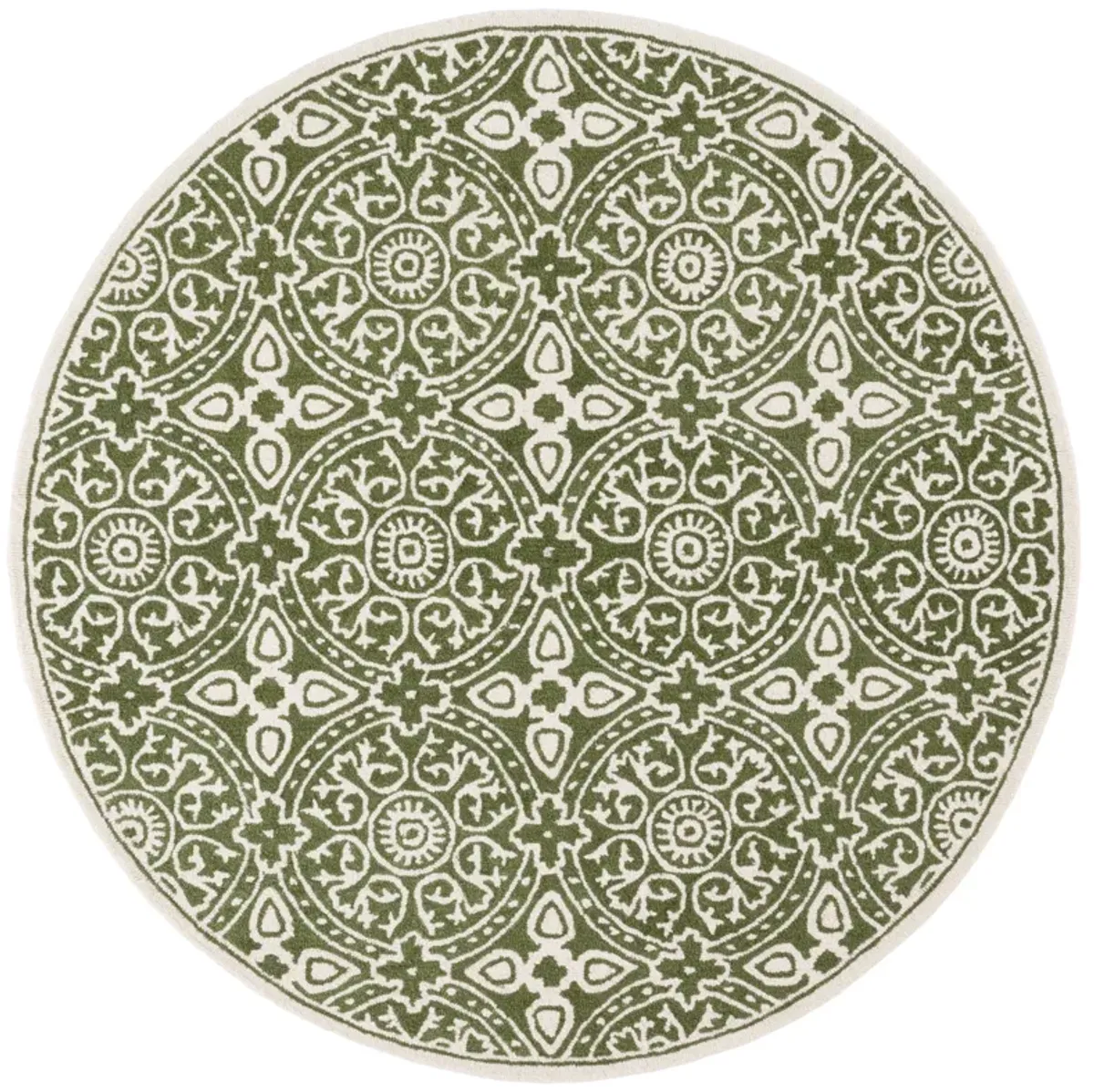METRO Hand Tufted 6' x 6' Round area rug