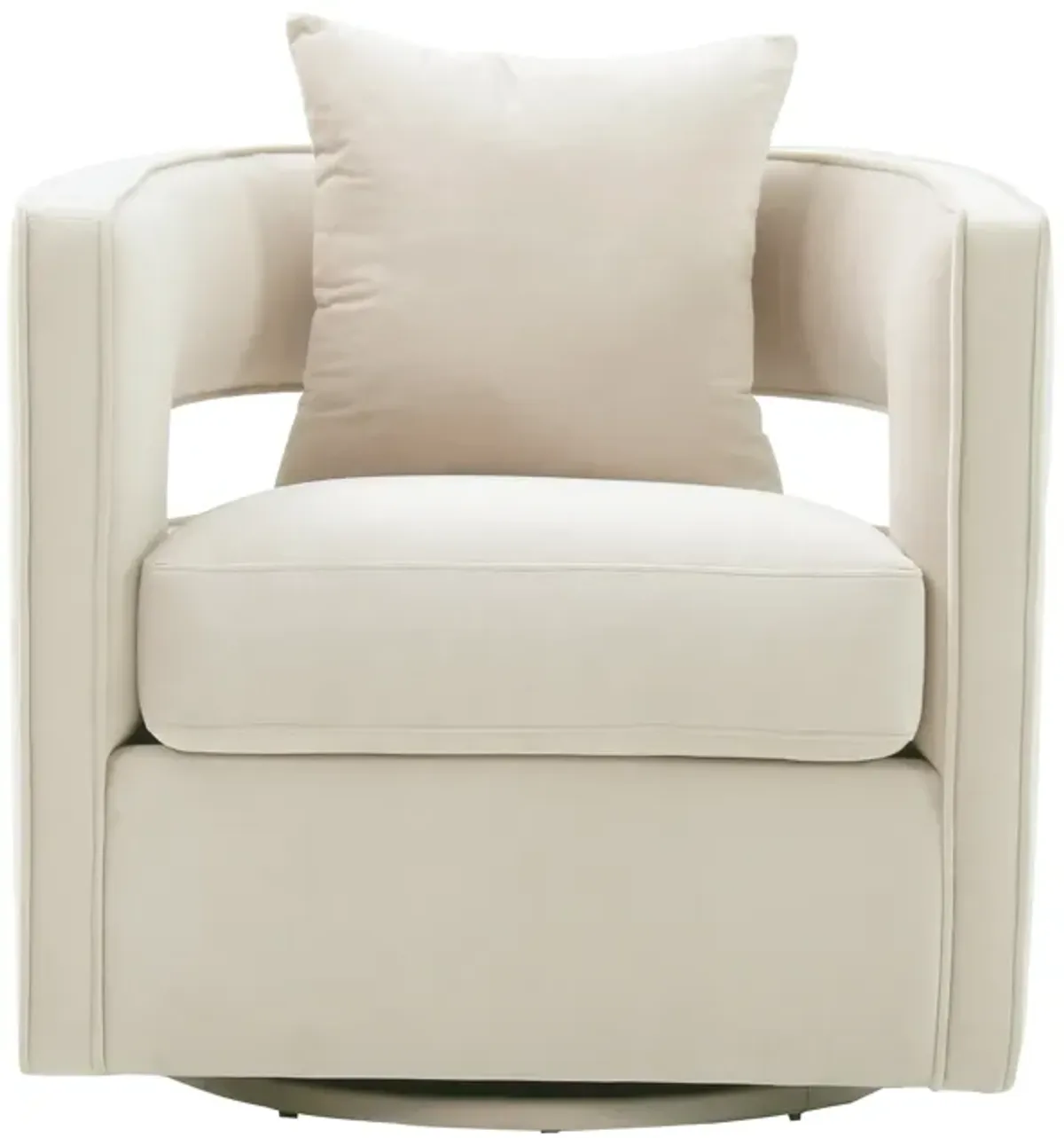 Kennedy Cream Swivel Chair