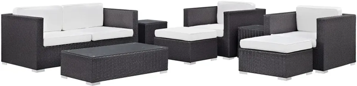 Venice 8 Piece Outdoor Patio Sofa Set