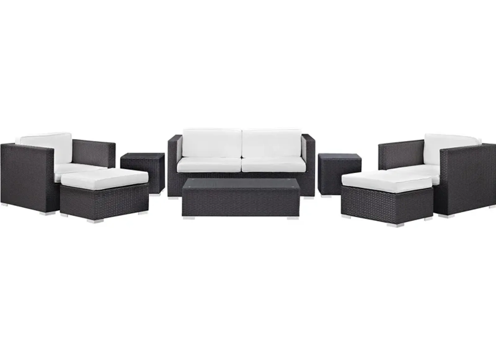 Venice 8 Piece Outdoor Patio Sofa Set