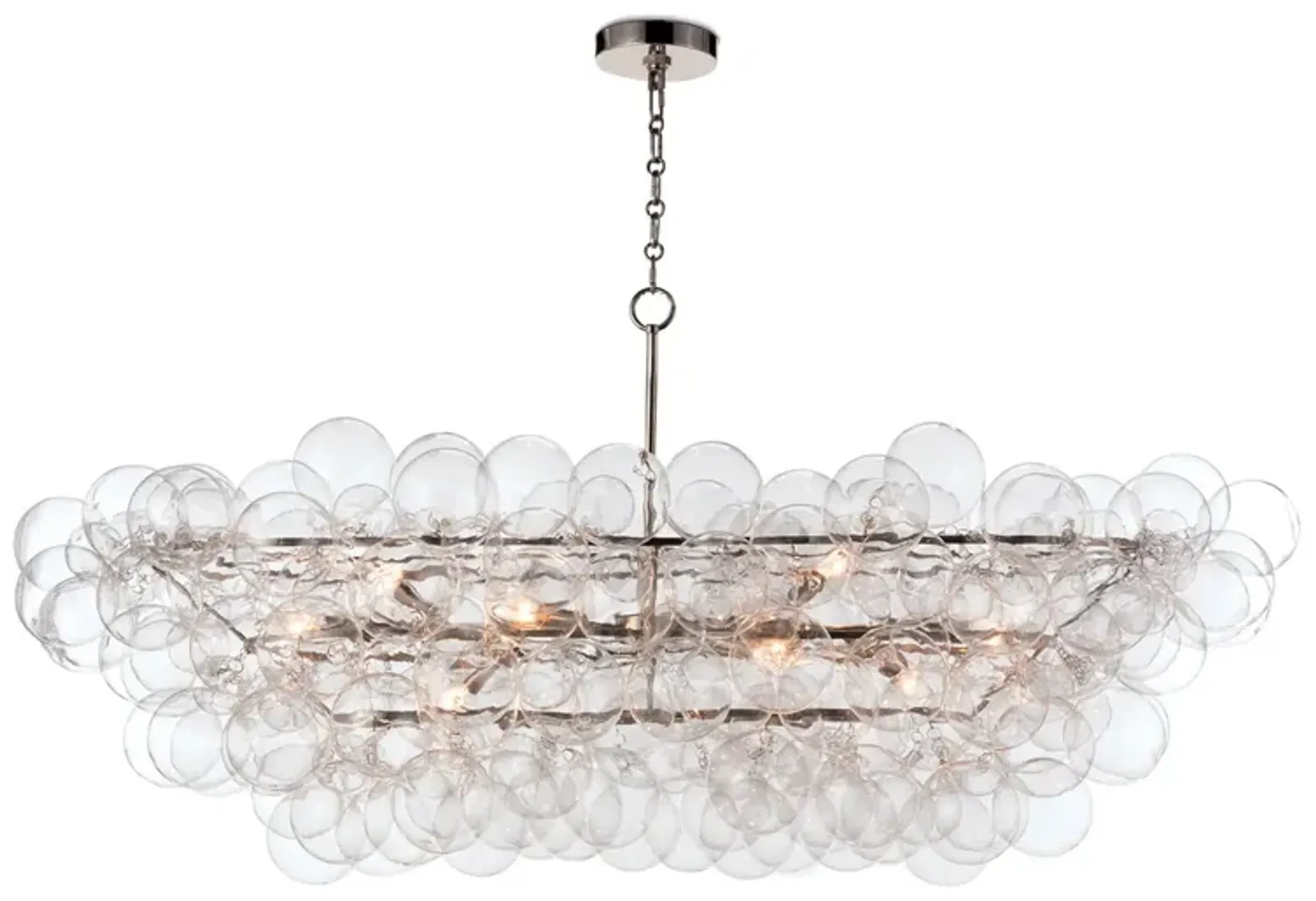 Bubbles Chandelier Linear (Clear)