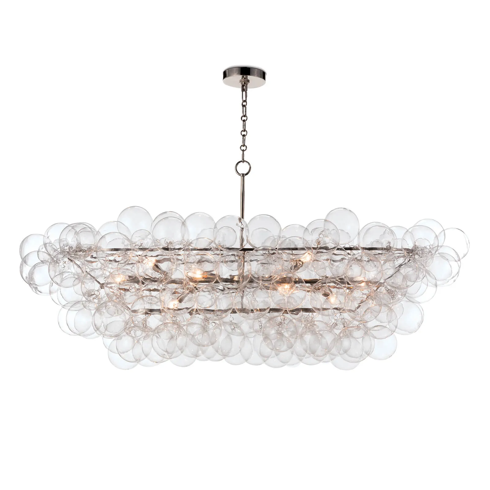 Bubbles Chandelier Linear (Clear)