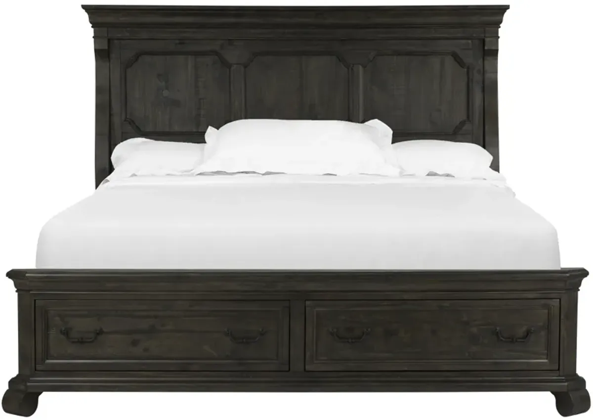 Bellamy Complete Queen Panel Storage Bed