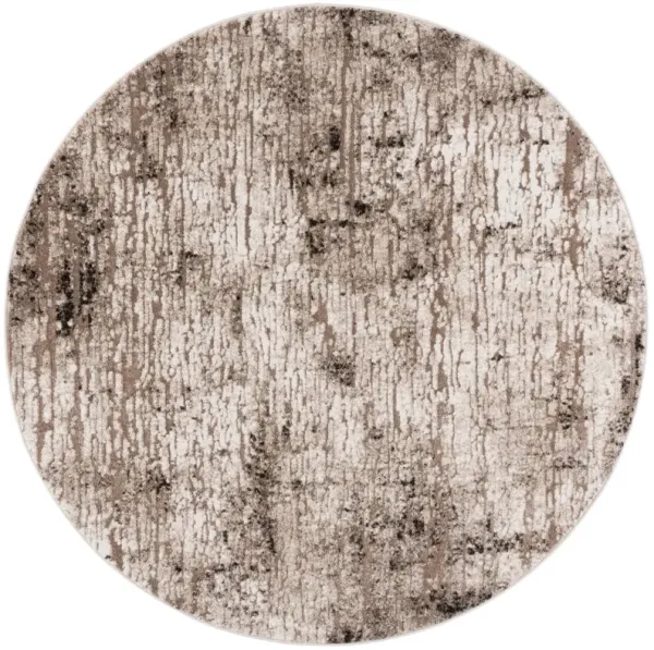 SPIRIT 126 BEIGE  6'-7' x 6'-7' Round Round Rug
