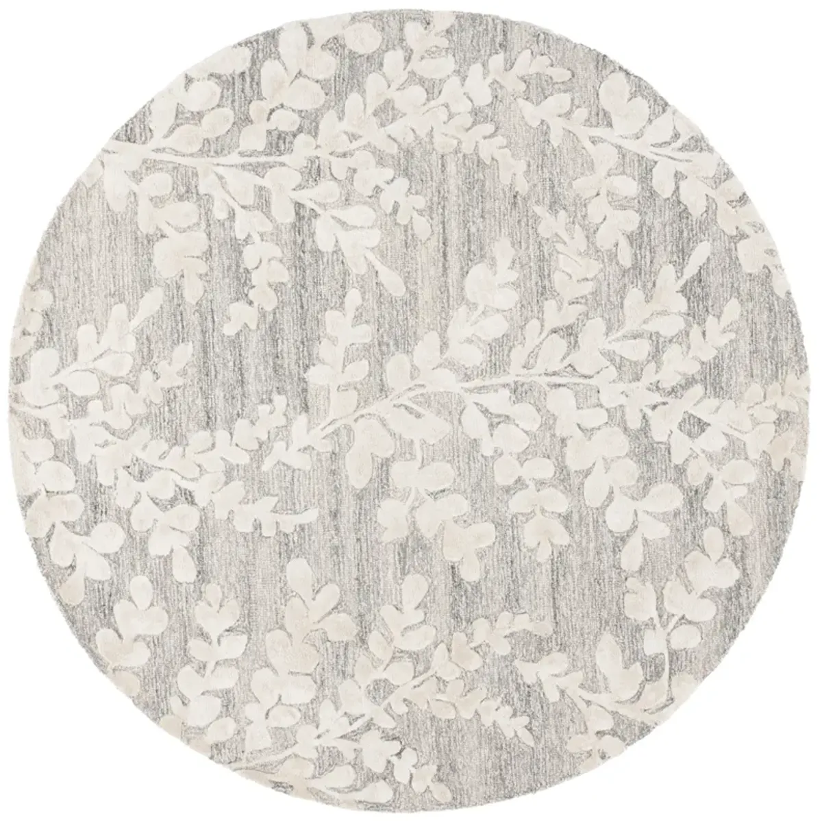 GLAMOUR Hand Tufted 6' x 6' Round area rug
