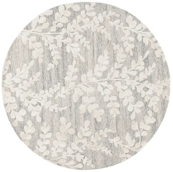 GLAMOUR Hand Tufted 6' x 6' Round area rug