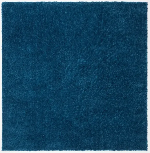 AUGUST SHAG 900 NAVY 4' x 4' Square Square Rug