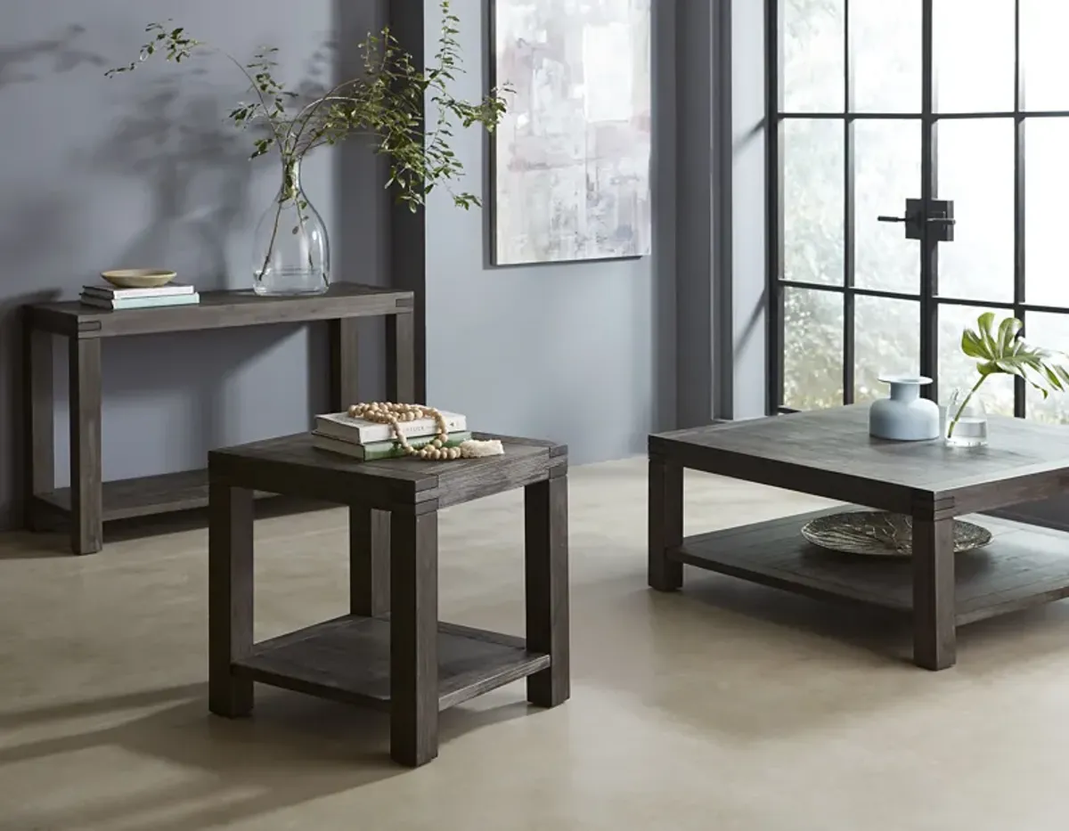 Meadow Solid Console Table in Graphite