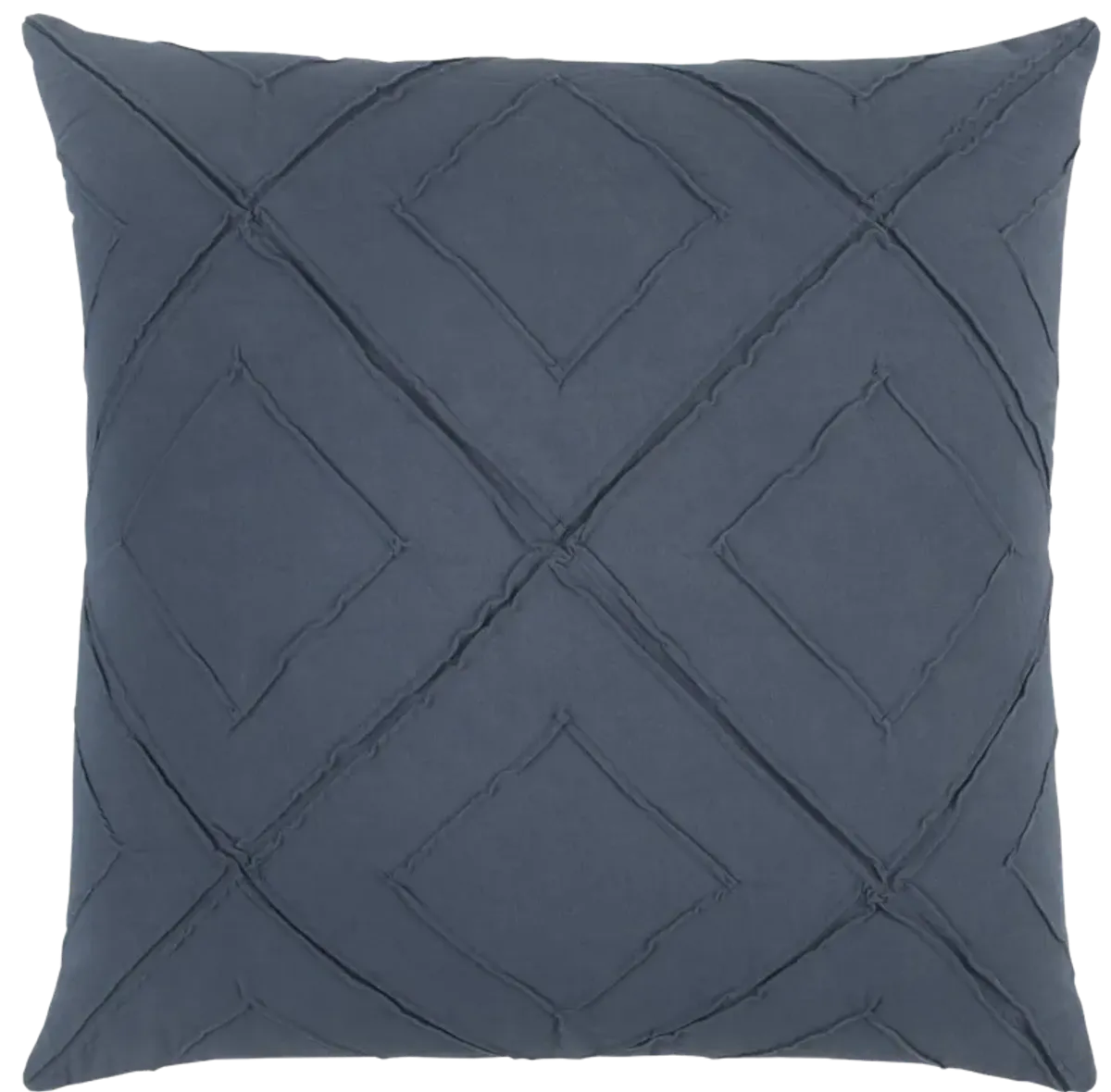 Geometric Blue Pillow