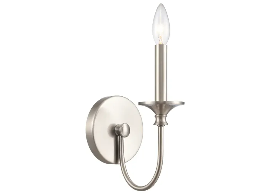 Cecil 5'' Wide 1-Light Vanity Light - Brushed Nickel