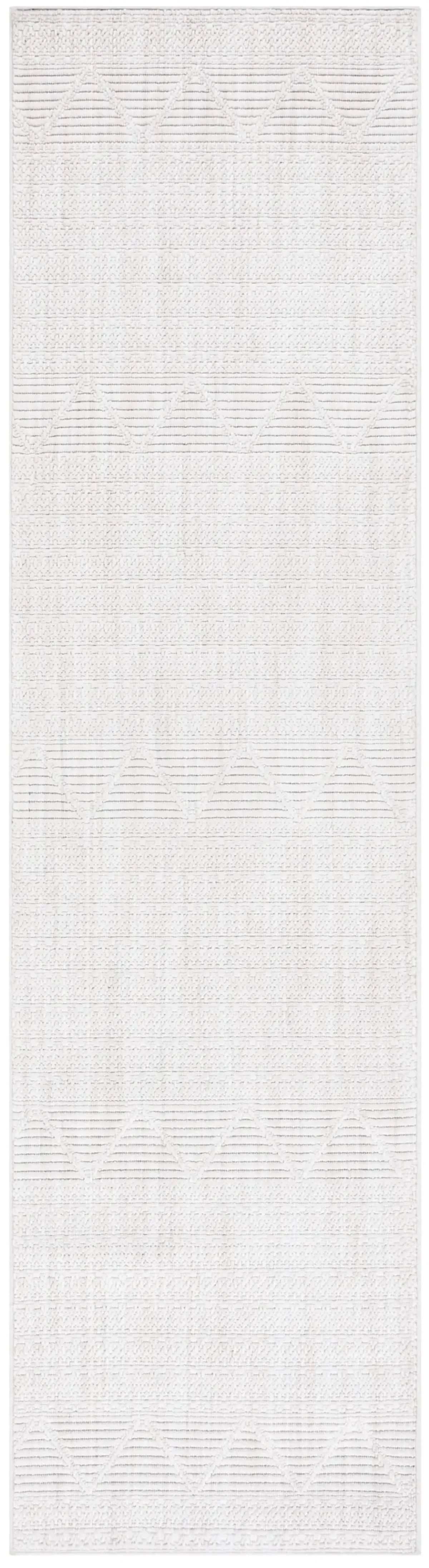 MSR1906 SERENITY IVORY 2'-2' x 8' Runner Rug